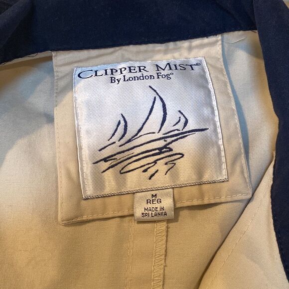 Vintage Clipper Mist by London Fog rain jacket windbreaker Size M - Picture 5 of 5
